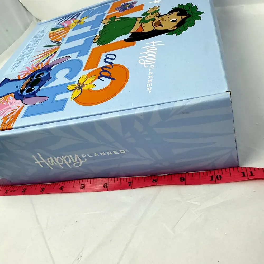Disney Lilo & Stitch Be Happy Box Happy Planner New In Box Retired Vaulted Set